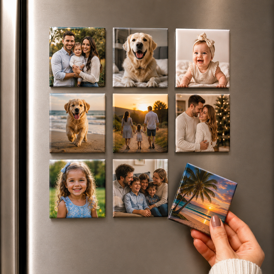 Square Photo Magnets
