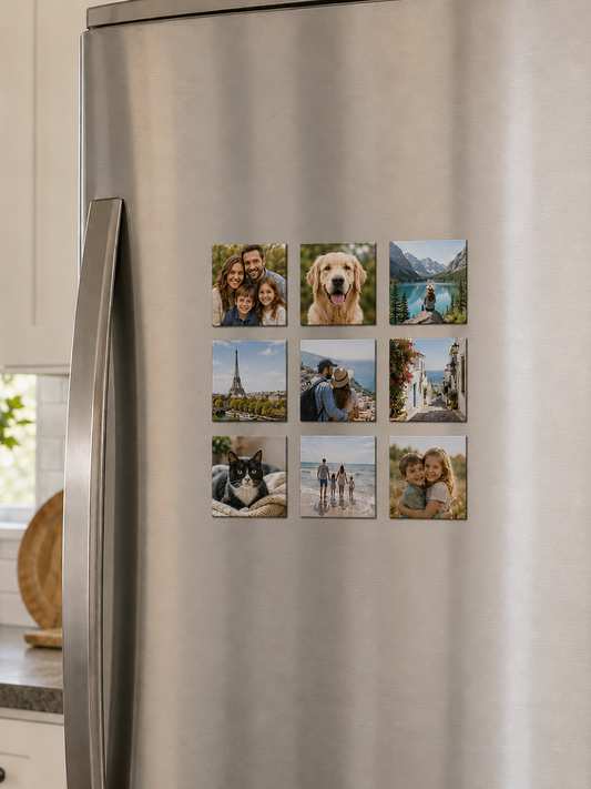 Square Photo Magnets